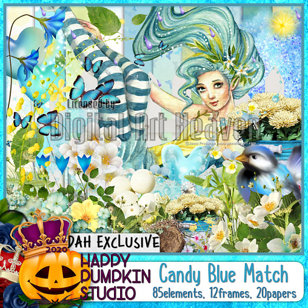 EXCLUSIVE HPS Candy Blue Match JP